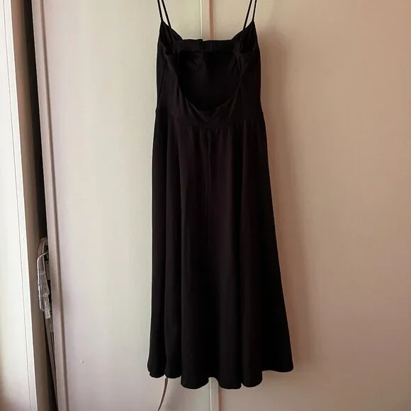 Reformation Serene Knit Organic Cotton Blend Midi Dress - Size M - Picture 6 of 6